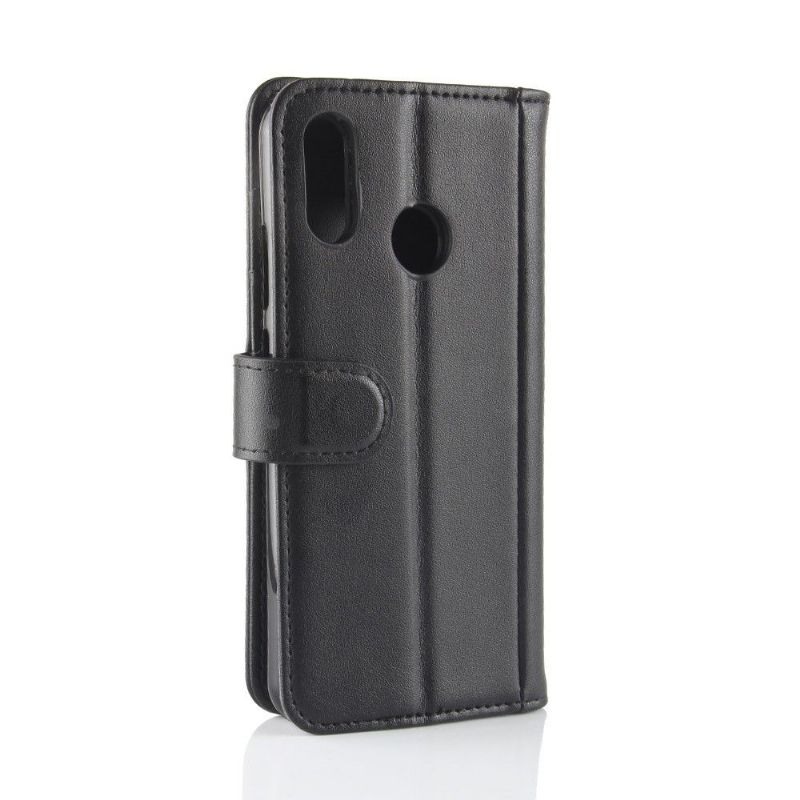 Huawei Y7 2019 - Étui portefeuille en cuir premium