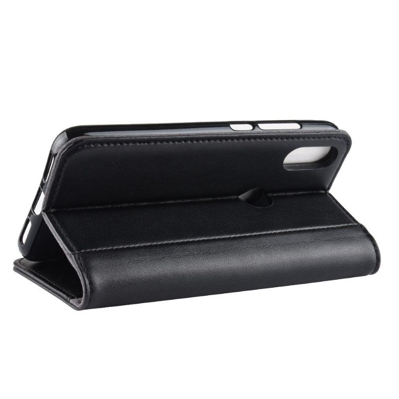 Huawei Y7 2019 - Étui portefeuille en cuir premium