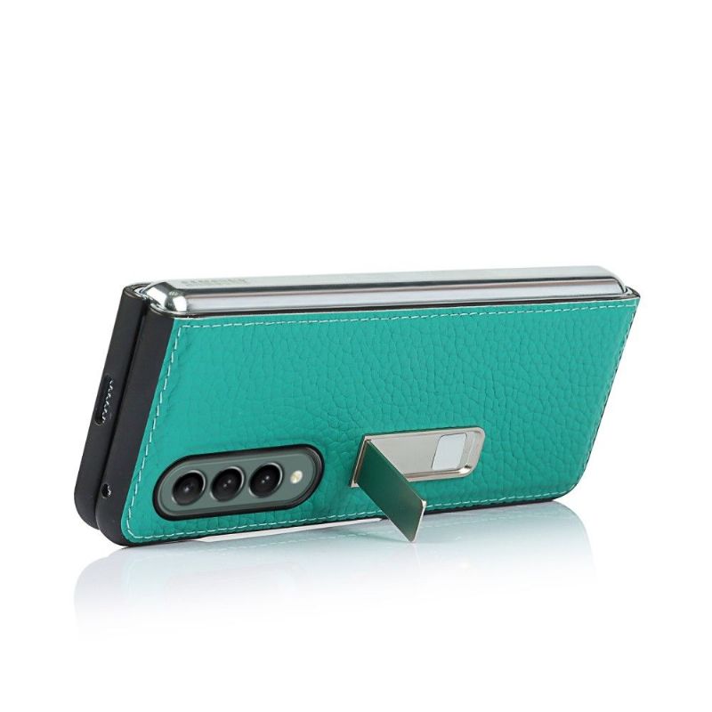 Coque Samsung Galaxy Z Fold3 5G Cuir coutures apparentes