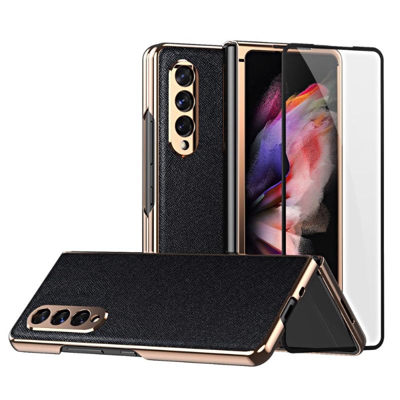 Coque Samsung Galaxy Z Fold3 5G DeLuxe + film protecteur