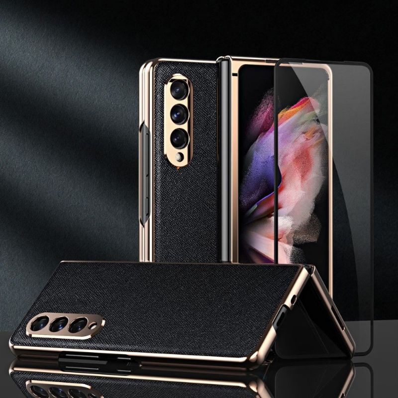 Coque Samsung Galaxy Z Fold3 5G DeLuxe + film protecteur