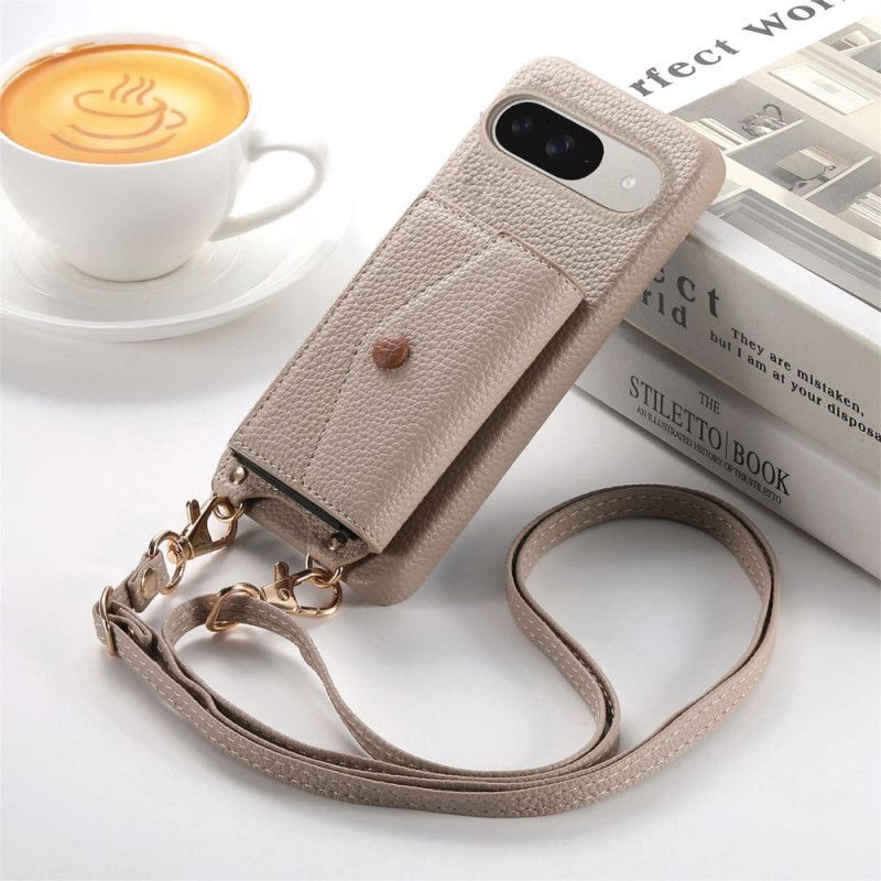 Coque Google Pixel 10 / 9 Porte-Cartes, Miroir et Bandoulière