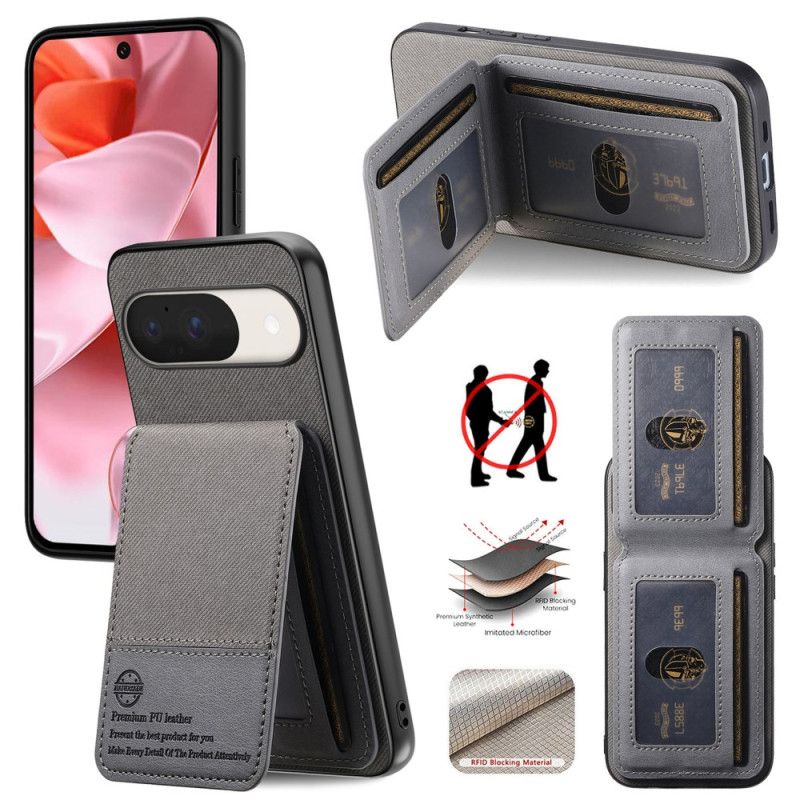 Coque Google Pixel 10 / 9 / 9 Pro Porte-Cartes et Protection RFID