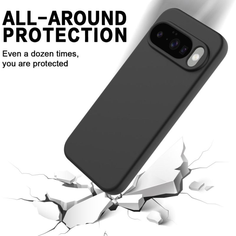 Coque Google Pixel 10 / 9 / 9 Pro Silicone Liquide à Lanière