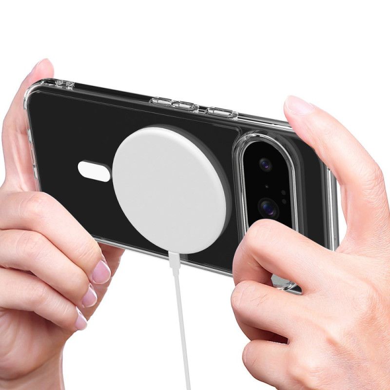Coque Google Pixel 10 Compatible MagSafe Transparente
