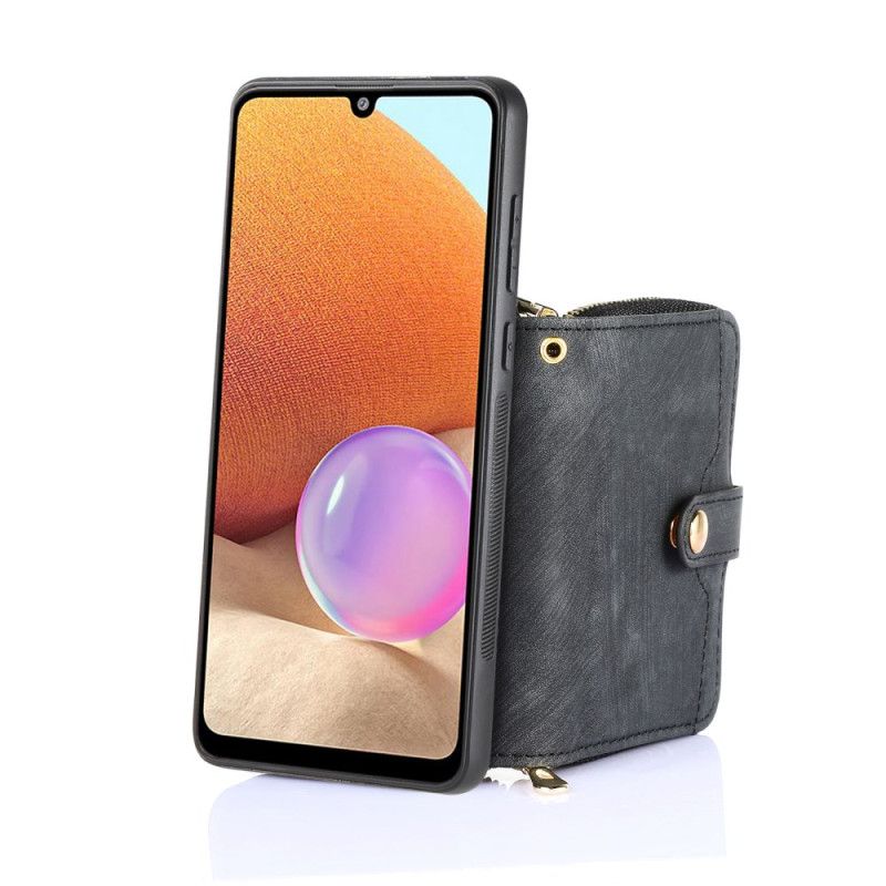 Coque Google Pixel 10 Porte-Cartes Zippé et Bandoulière