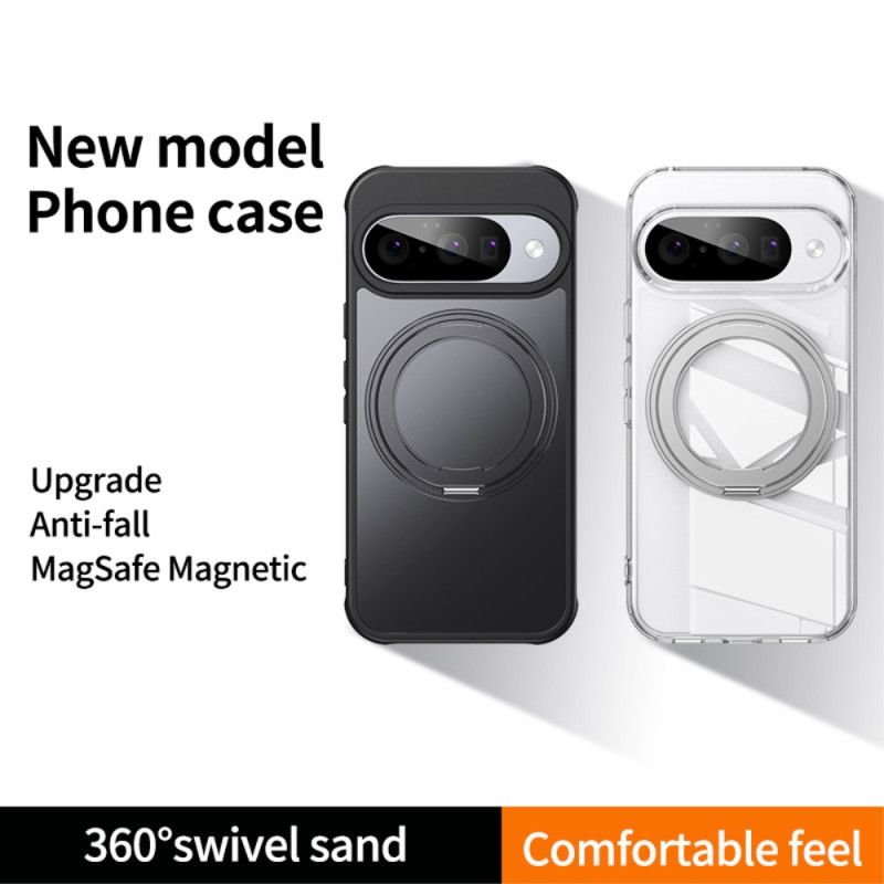 Coque Google Pixel 10 / Pixel 10 Pro Compatible MagSafe avec Support Rotatif à