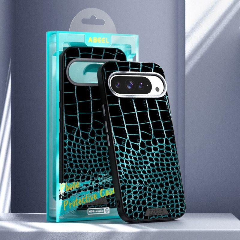 Coque Google Pixel 10 / Pixel 10 Pro compatible MagSafe Croco ABEEL