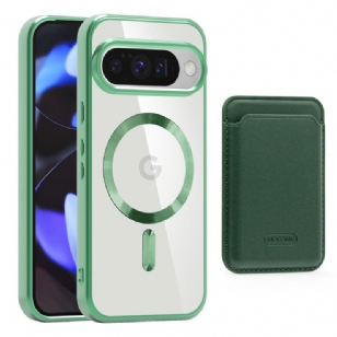 Coque Google Pixel 10 / 10 Pro Compatible MagSafe Porte-Cartes Détachable