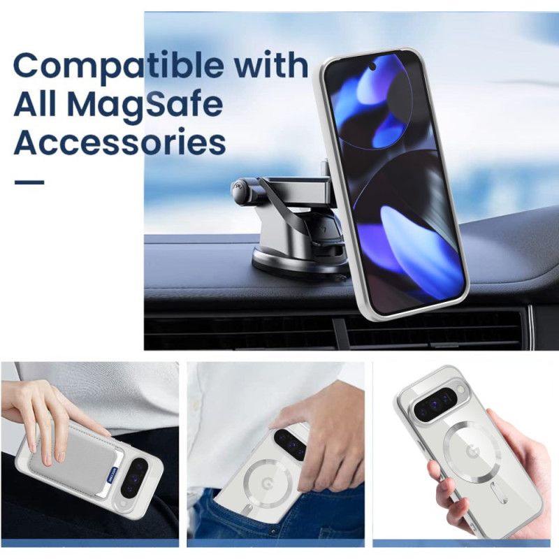 Coque Google Pixel 10 / 10 Pro Compatible MagSafe Porte-Cartes Détachable