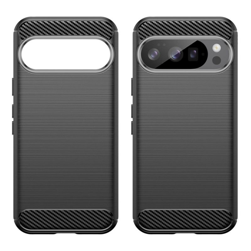 Coque Google Pixel 10 / 10 Pro Fibre Carbone Brossée