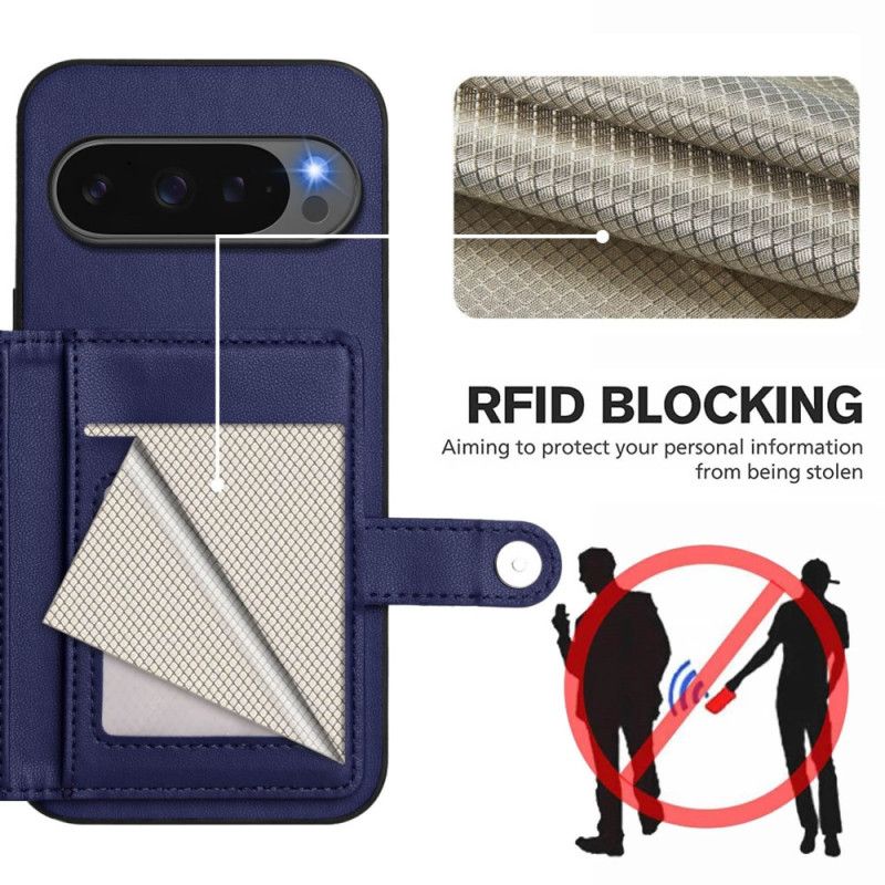 Coque Google Pixel 10 / 10 Pro Porte-Cartes RFID et Support