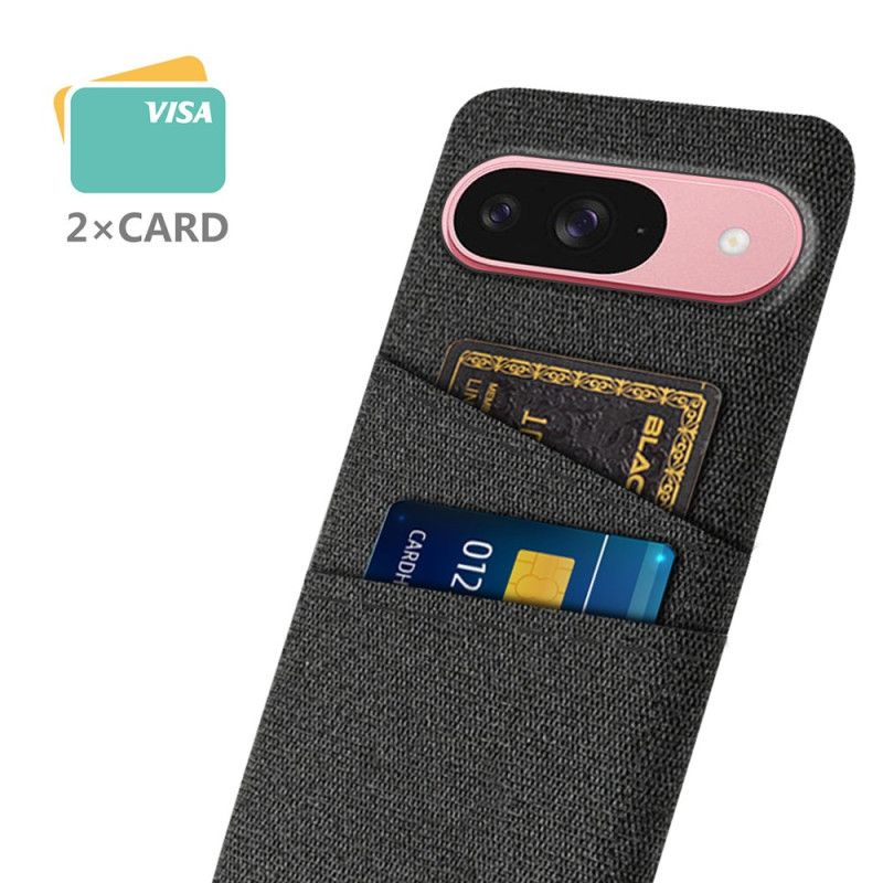 Coque Google Pixel 10 / Pixel 10 Pro Tissu Porte-Cartes