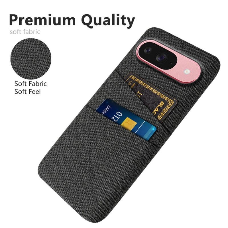 Coque Google Pixel 10 / Pixel 10 Pro Tissu Porte-Cartes