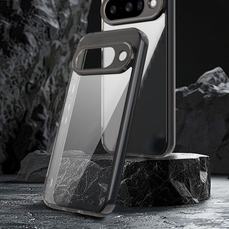 Coque Google Pixel 10 Transparente Rebord Métal