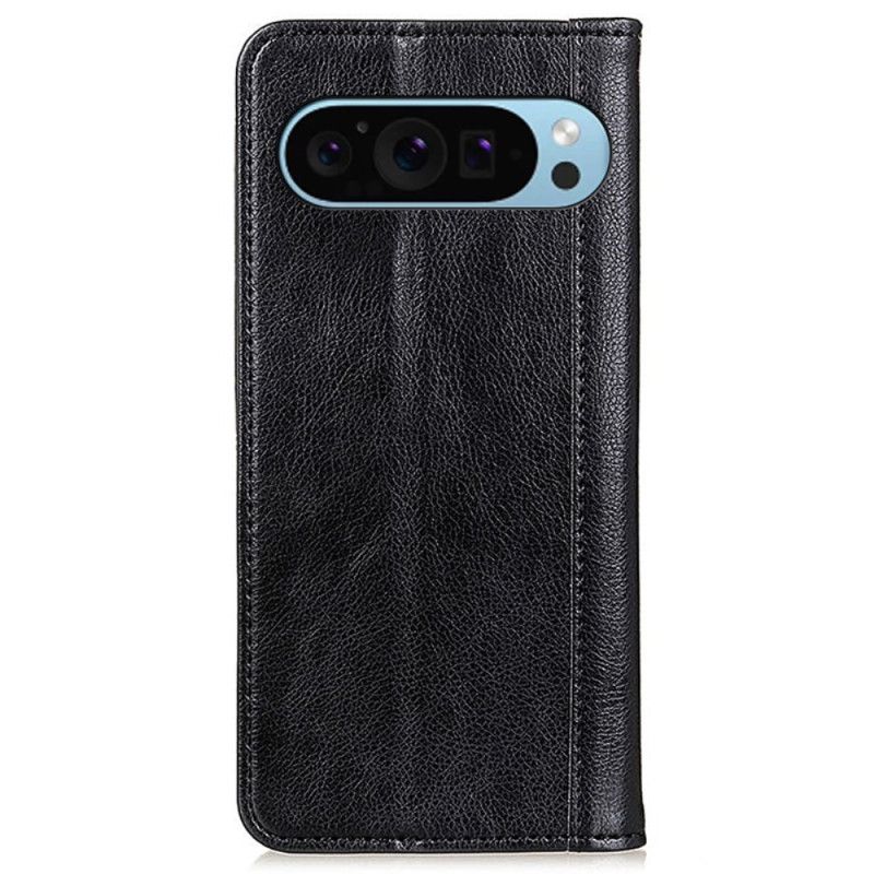 Flip Cover Google Pixel 10 / 10 Pro / 9 / 9 Pro Cuir Fendu