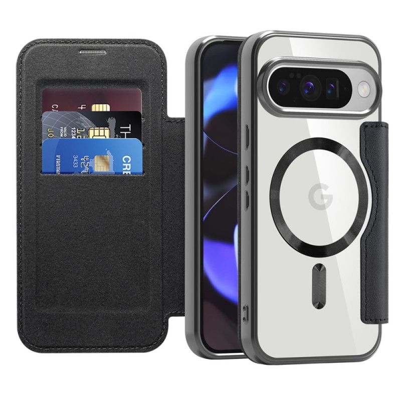 Flip Cover Google Pixel 10 / 10 Pro Compatible MagSafe avec Blocage RFID