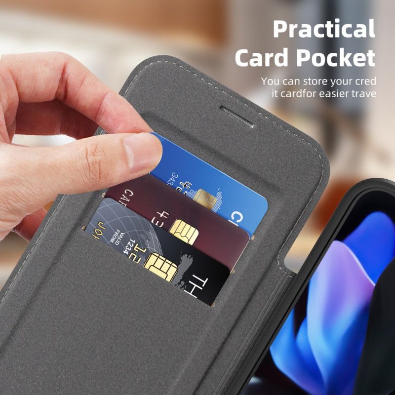 Flip Cover Google Pixel 10 / 10 Pro Compatible MagSafe avec Porte-Cartes RFID