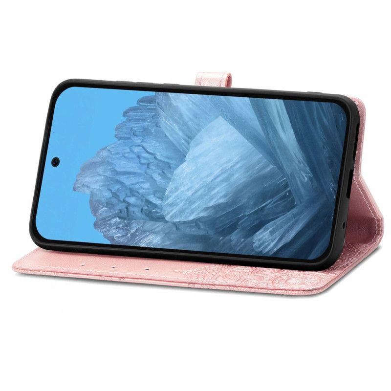 Housse Google Pixel 10 / 10 Pro / 9 / 9 Pro Mandala Baroque à Lanière