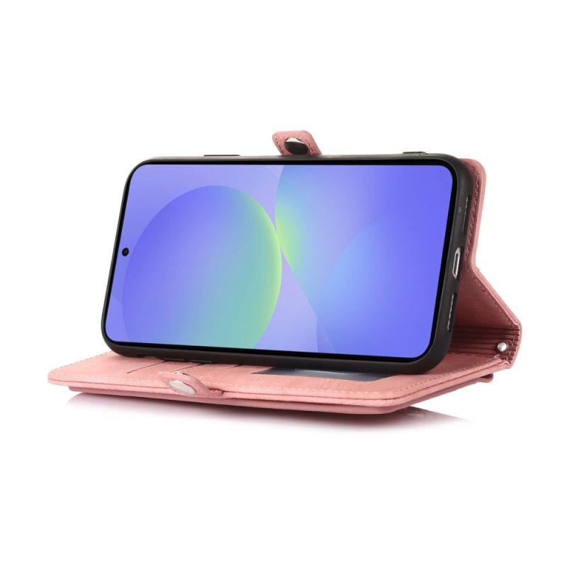 Housse Google Pixel 10 / 10 Pro / 9 / Pro Portefeuille Effet Daim