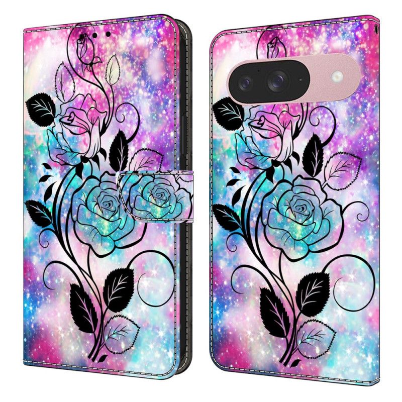 Housse Google Pixel 10 / Pixel 10 Pro Fleur Graphique