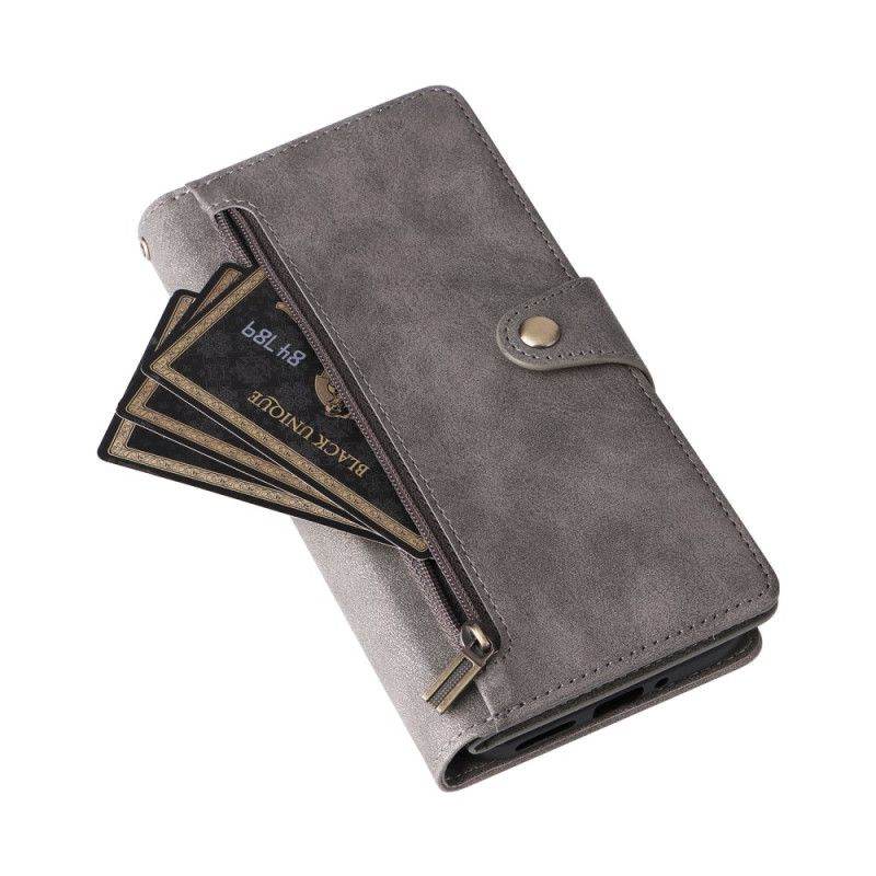 Housse Google Pixel 10 / 10 Pro Portefeuille Effet Daim