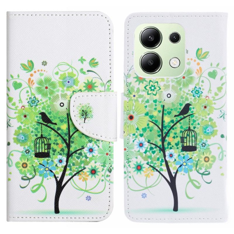 Housse Xiaomi Redmi Note 13 4G Arbre Vert