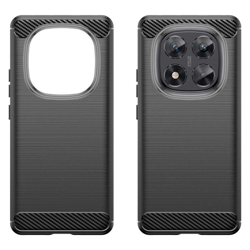 Coque Xiaomi Redmi Note 14 Pro 5G / Poco X7 Fibre Carbone Brossée