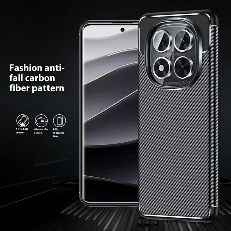 Coque Xiaomi Redmi Note 14 Pro 5G / Poco X7 Fibre Carbone Classique