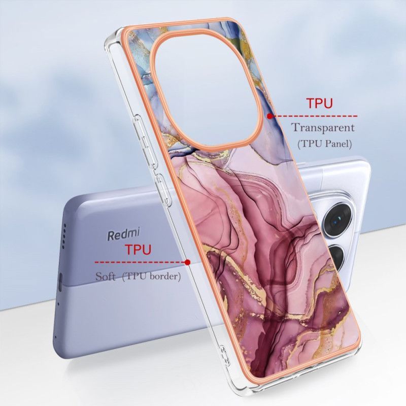 Coque Xiaomi Redmi Note 14 Pro 5G / Poco X7 5G Style Marbre