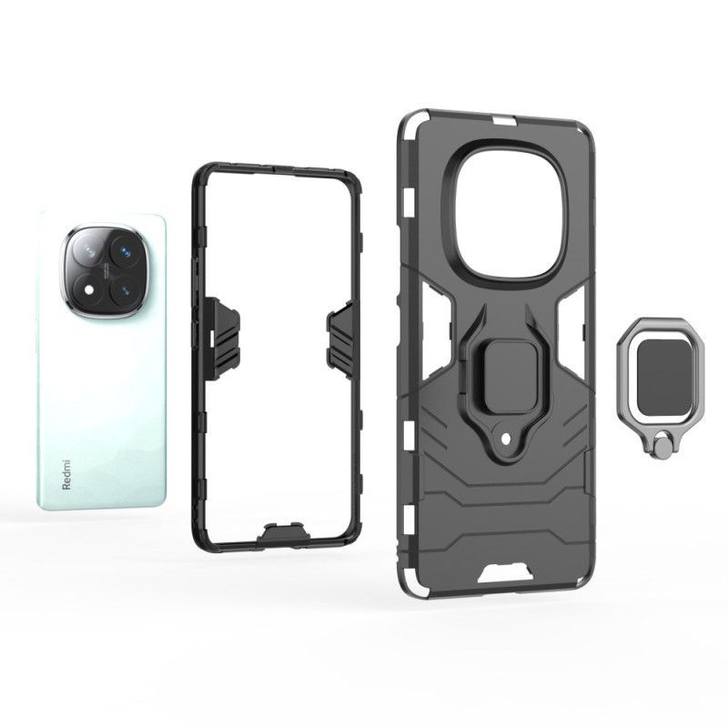 Coque Xiaomi Redmi Note 14 Pro 5G Ring Résistante
