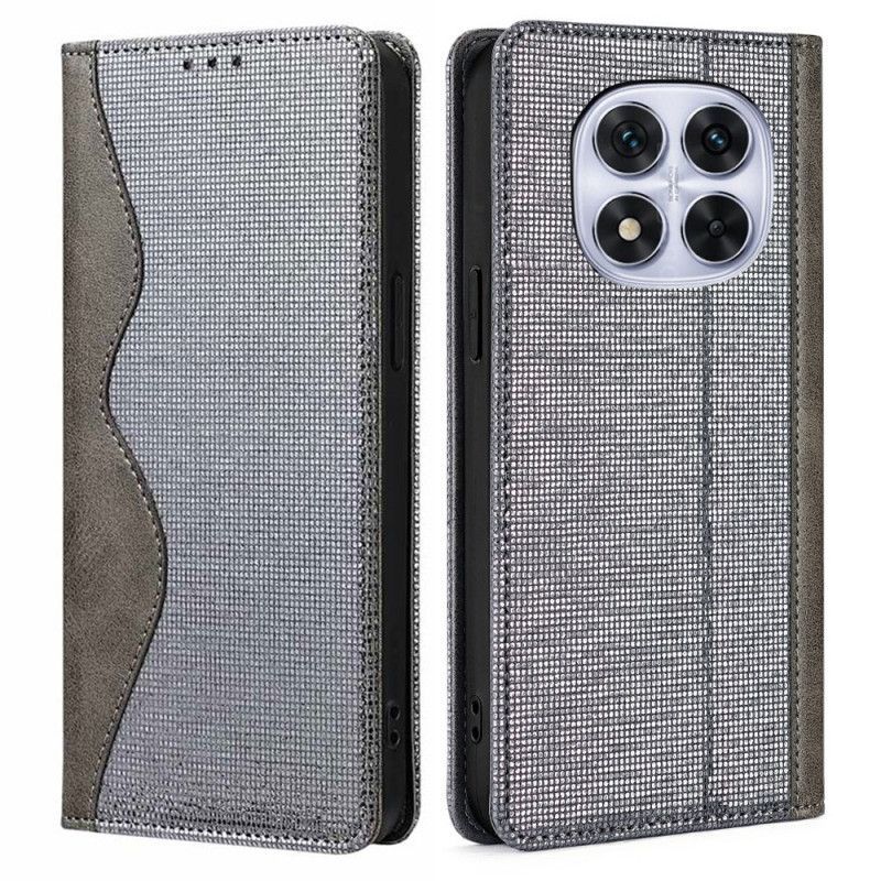 Flip Cover Xiaomi Redmi Note 14 Pro 5G / Poco X7 Protection RFID Design Ondulé