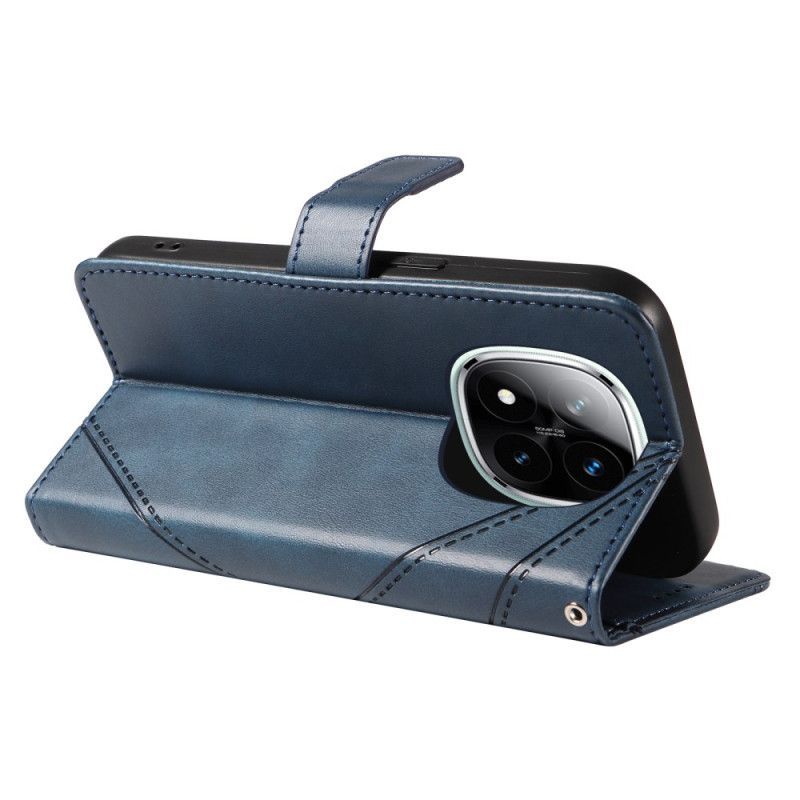 Housse Xiaomi Redmi Note 14 Pro Plus 5G / 14 Pro 5G / Poco X7 Bicolore Lignes à Lanière