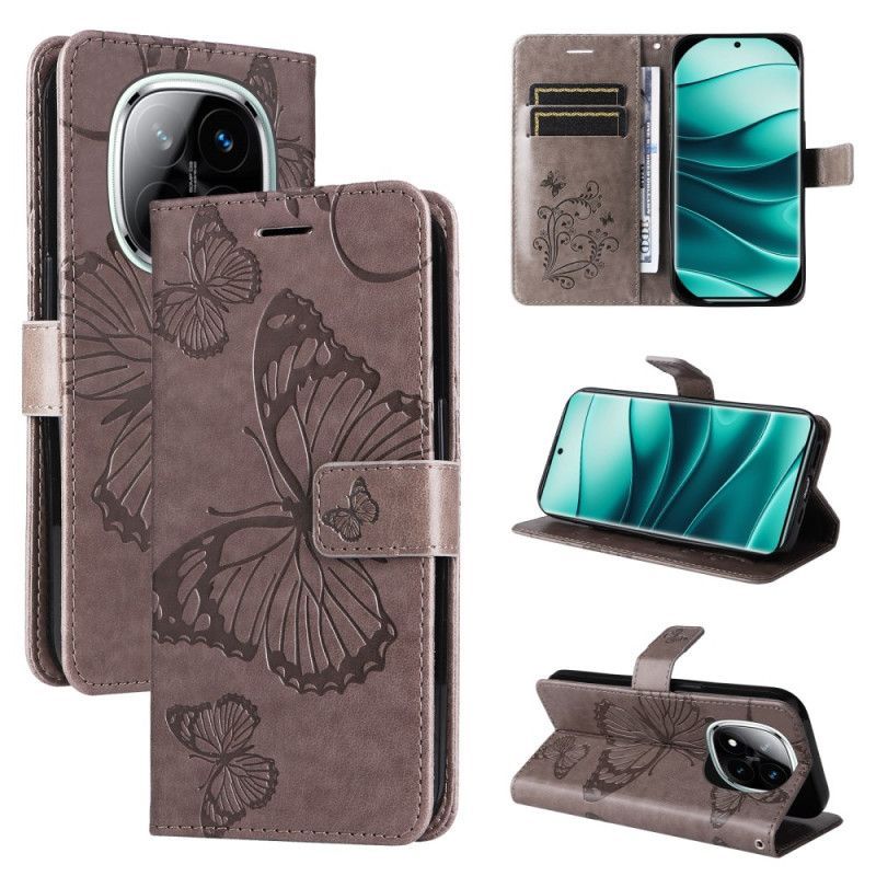 Housse Xiaomi Redmi Note 14 Pro Plus 5G / 14 Pro 5G / Poco X7 Papillons Géants