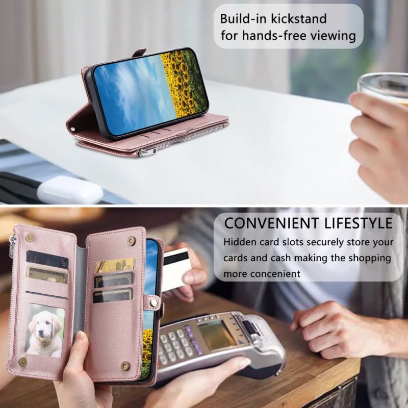 Housse Xiaomi Redmi Note 14 Pro Plus 5G / 14 Pro 5G / Poco X7 Portefeuille et Lanière