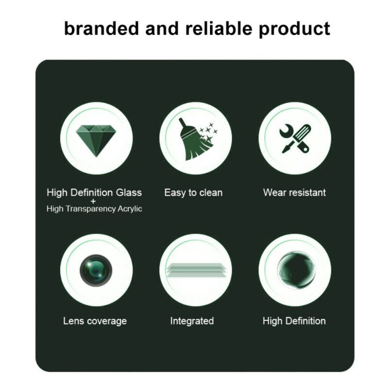 Lentille de Protection en verre Trempé pour Xiaomi Redmi Note 14 Pro 5G / Poco X7