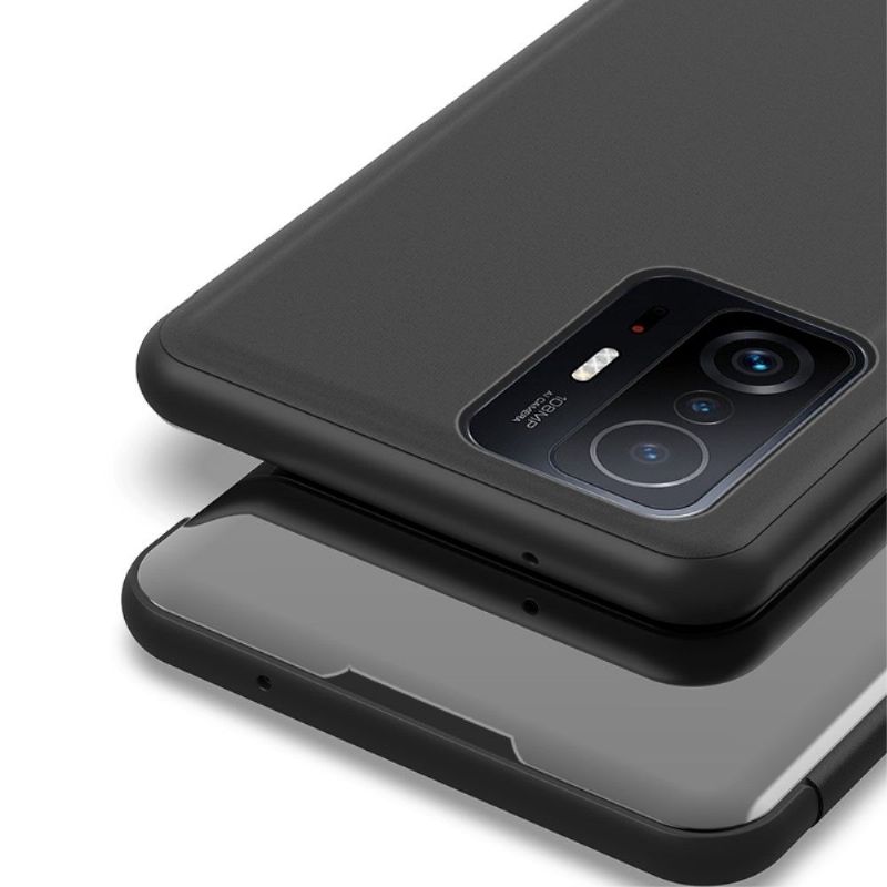 Coque Xiaomi 11T / 11T Pro avec rabat effet miroir