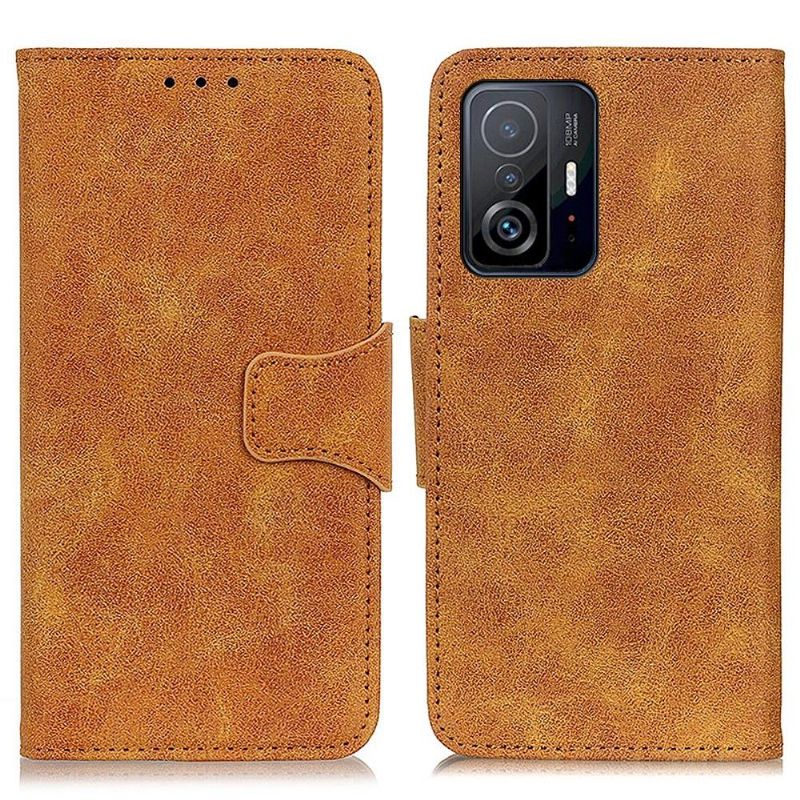 Étui Xiaomi 11T / 11T Pro Edouard simili cuir vintage