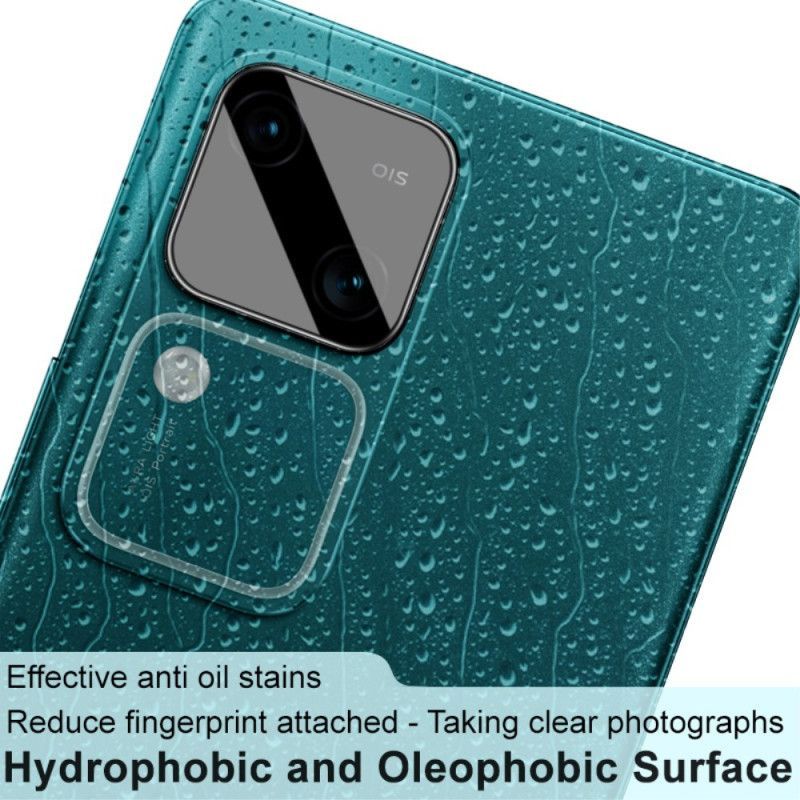 Lentille de Protection en Verre trempé pour Écran Vivo V30 5G (Version Noire)