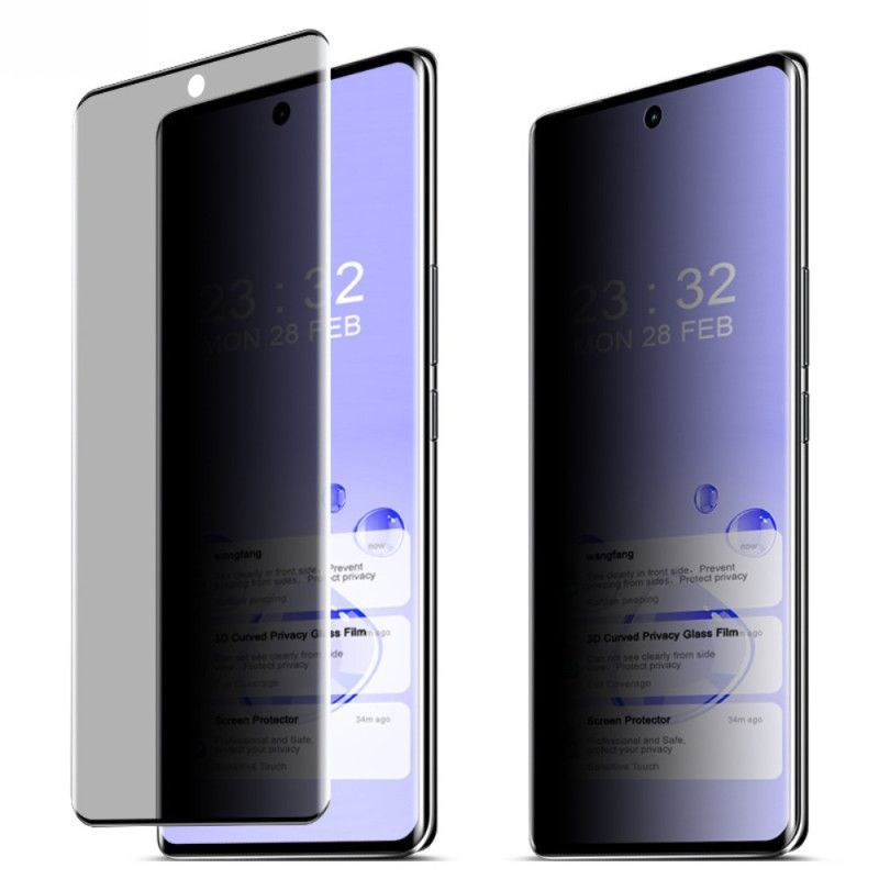 Protection en Verre Trempé Anti-Espion pour Écran Vivo V30 5G