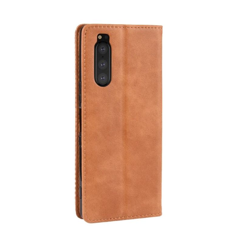 Sony Xperia 5 - Housse Le Cirénius style cuir