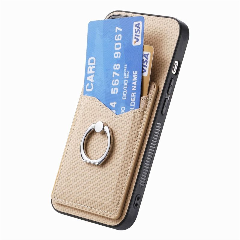 Coque Xiaomi 14 Anneau-Support et Fente pour Cartes