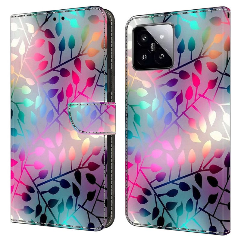 Housse Xiaomi 14 Feuilles d'Érable