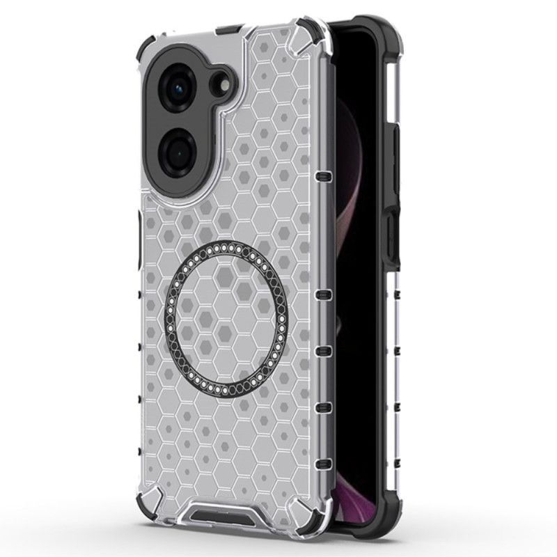 Coque Poco C71 Compatible MagSafe Nid d'Abeille