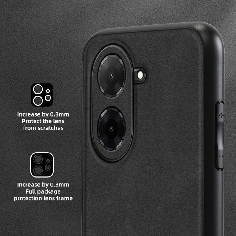 Coque Poco C71 Effet Cuir