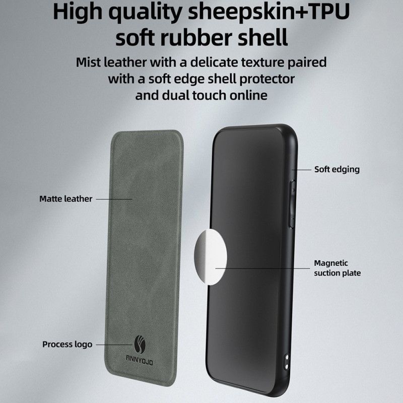 Coque Poco C71 Effet Cuir