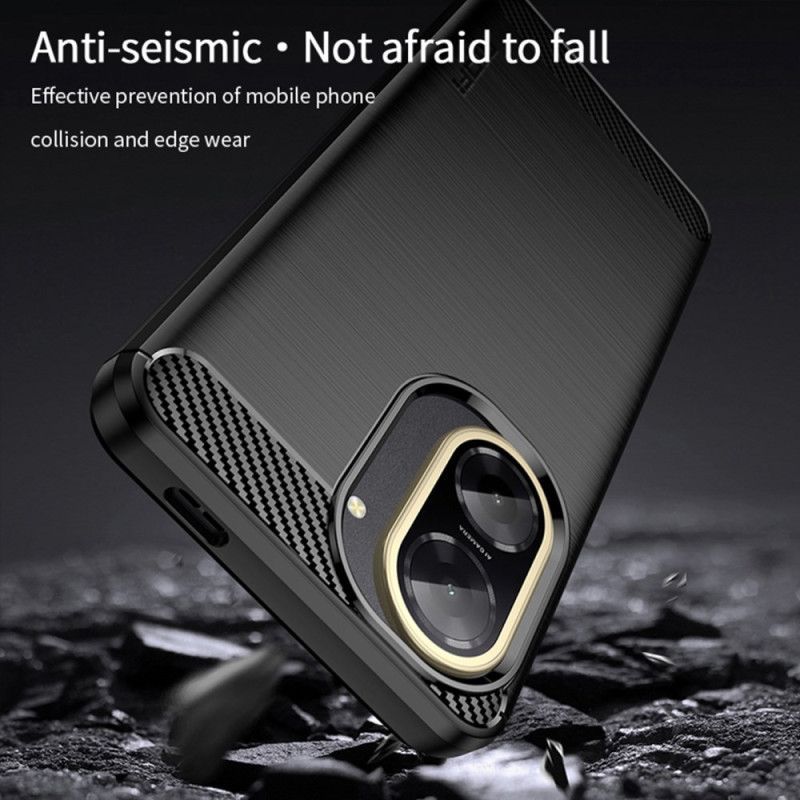 Coque Poco C71 Fibre Carbone Brossée