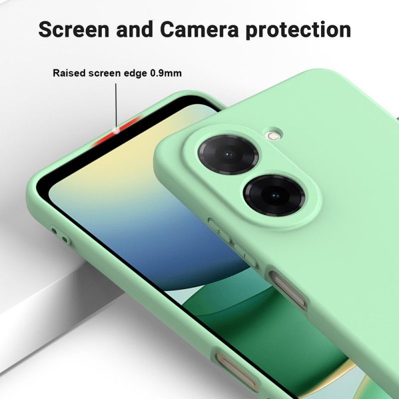 Coque Poco C71 Silicone Liquide à Lanière