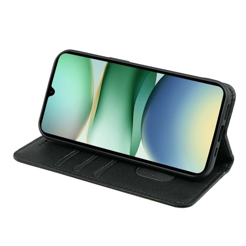 Flip Cover Poco C71 Liseré avec Lanière