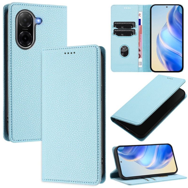 Flip Cover Poco C71 Simili Cuir Tanné